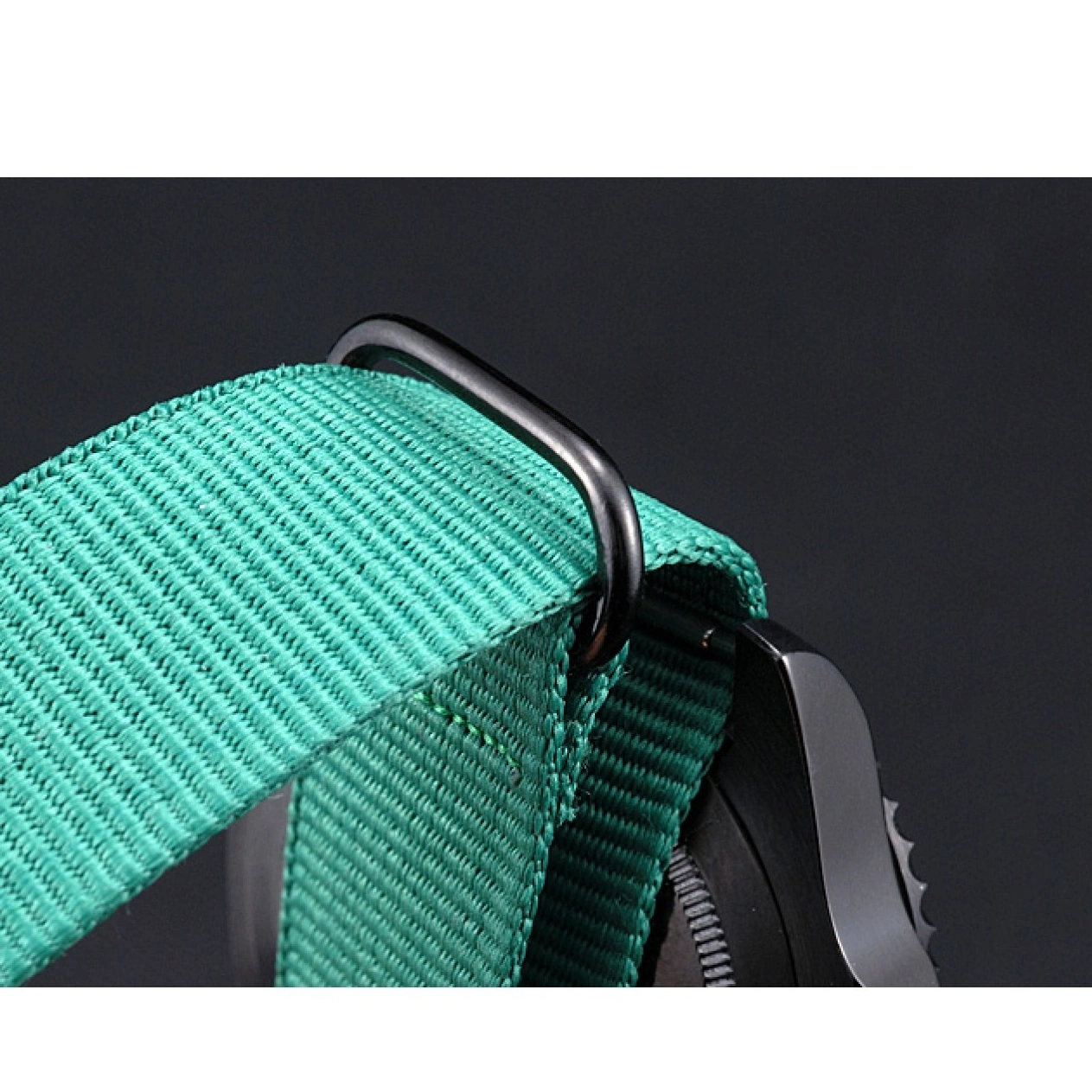Aaa replica Rolex Submariner Stealth Strap 622009 Green Nylon 0815